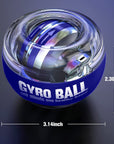 Wrist Trainer Ball Auto-Start Wrist Strengthener Gyroscopic Forearm Exerciser Gyro Ball for Strengthen Arms, Fingers, Wrist Bones and Muscles