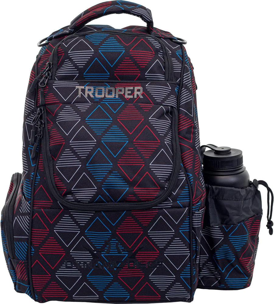 Trooper Disc Golf Backpack, Disc Golf Bag, Frisbee Golf Discs Set, Sports Bag, Lightweight & Durable, 18+ Disc Capacity